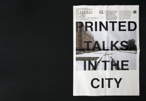 Printed Talks in the City, Istituto Svizzero di Roma, Salvatore Lacagnina, Salvatore Gozzo